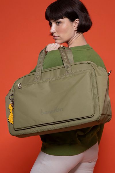 United Colors of Benetton Geantă de călătorie unisex - verde BENETTON BNT1466