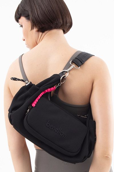 United Colors of Benetton Benetton Women's Arm Bag Black Bnt1564