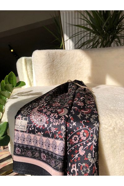 Neva Voile silk shawl
