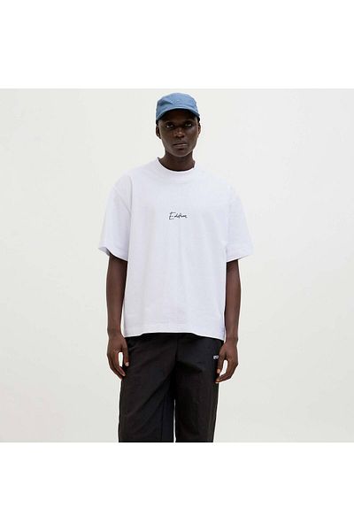 Jack & Jones Ανδρικό λευκό μπλουζάκι Dynamic Script ( 12273310 -BW)