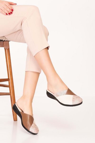 Gondol Genuine Leather House Slippers - Özl.450