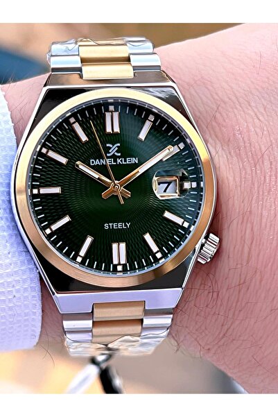 Daniel Klein Takvimli Kadran Rolex Kasa 30 Mt Suya Dayanıklı 2 Yıl Garantili Erkek Kol Saati 10010F5