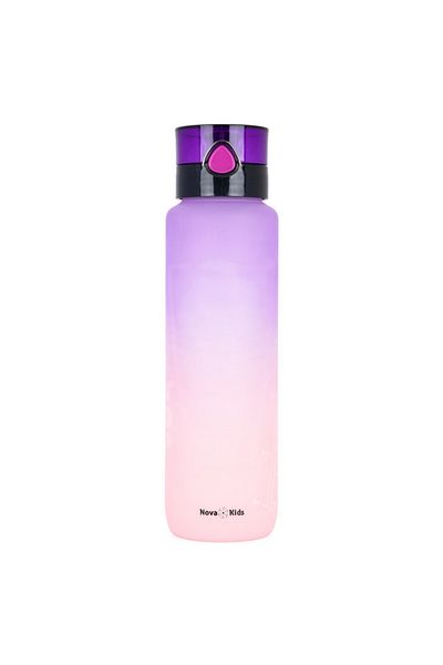 NovaKids Water Bottle 1000ml - Purple