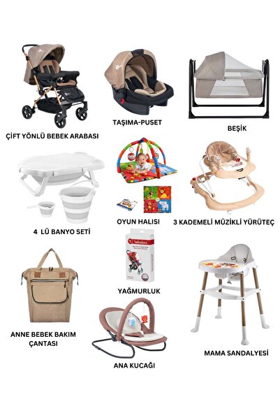 ÖYKÜ BEBEK DUNYASI Olimpus Yeni Doğan Bebek Çeyiz Seti Bebek Arabası Anne Yan...