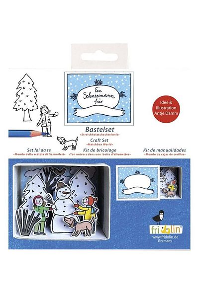 Fridolin Craft kit Play in the winter forest, Fridolin