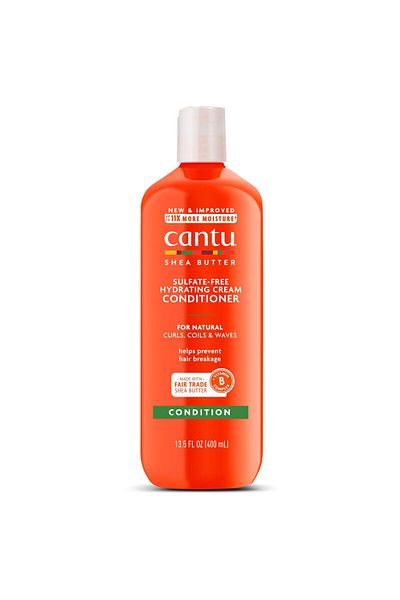Cantu كريم مرطب خالي من الكبريتات للشعر الطبيعي 400 مل