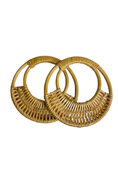 EleganTShoP Mâner elegant original din bambus pentru geantă LX05