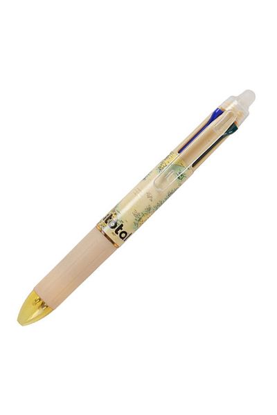 ITOTAL Erasable pen, multicolor, with retractable mechanism, 4 colors, world map design