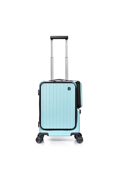 MORANO Morano Smart Cabin Luggage with Large Storage Space and Side Pocket 37-28-50cm Green