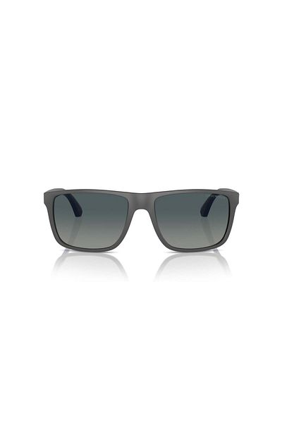 Emporio Armani Men Square Sunglasses- Ea 4033 - Lense Size:56mm - Matte Grey