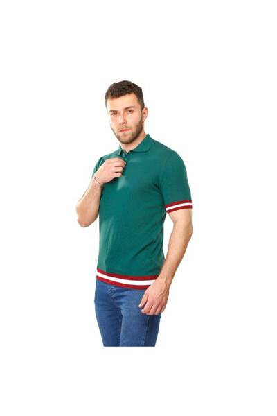 COUP - قميص بولو للرجال 1100166-زيتوني 3XL