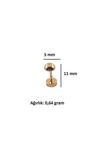 Siya Silver 316L Surgical Steel Screw Ball Head Unisex Cartilage Tragus Piercing-1 Piece