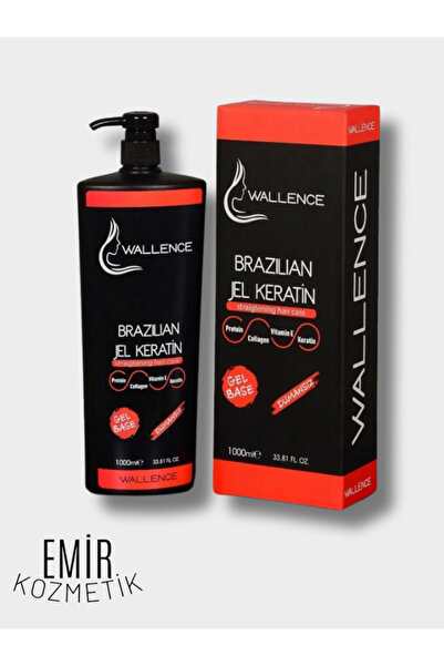 wallence Brazilian Jel Keratin (Dumansız) 1000ml