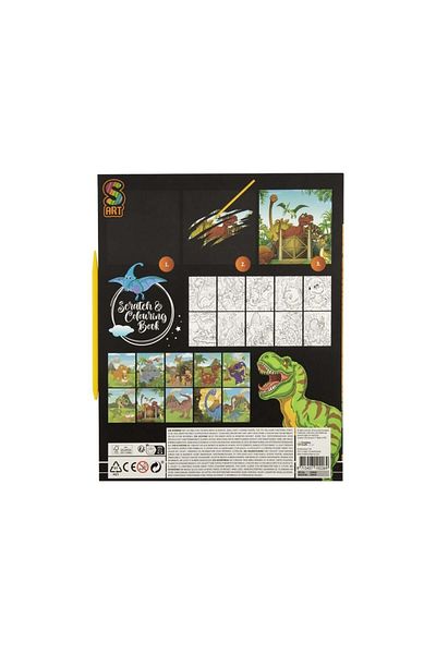 GRAFİX Sada kreativních barev a dinosaurů