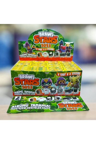 RedroX Bralw Starrs 48 Boxed to 2025 Colossal Playing Cards and Album Total 288 Cards and Stickers