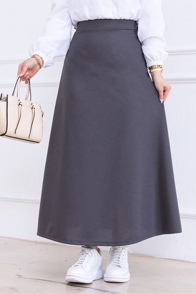 Bestenur Anthracite Senar Bell φούστα 1358