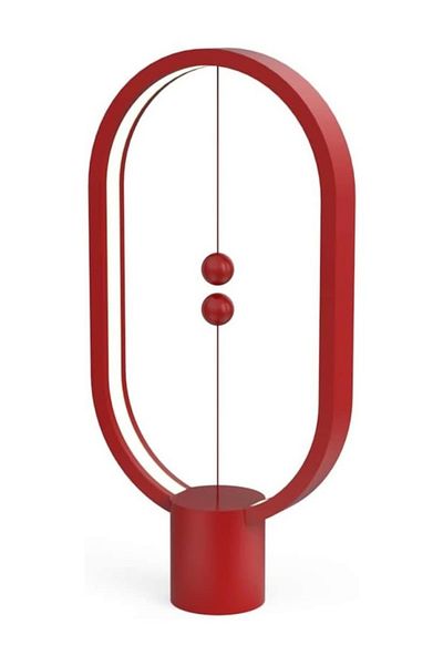 Taimi Smart USB Warm Light Lamp, Magnetic Suspension Switch-Red