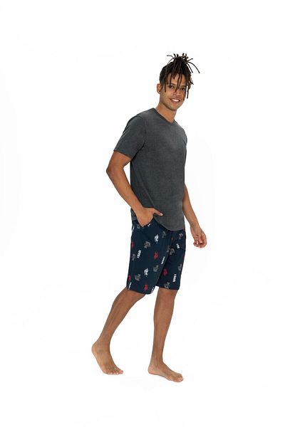 U.S. Polo Assn. Πόλο Ασν. Ανδρικό Σετ σορτς Anthracite Melange