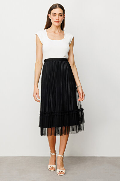 Ekol Tül Piliseli Etek