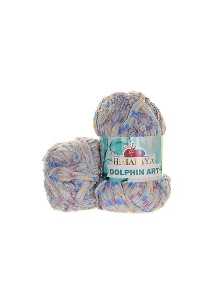 Himalaya Dolphin Art / 84217 / Gray |   Blue |   Light Purple |   Yellow / 3 Pack