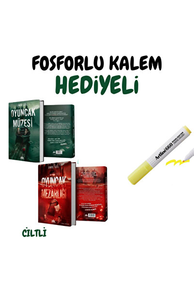 Guardian Kitap Emre Gül Set 2 Kitap Ciltli Oyuncak Müzesi Oyuncak Mezarlığı S...