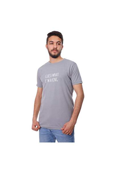 COUP تيشيرت باراكولا رجالي كاجوال 1000743 - رمادي