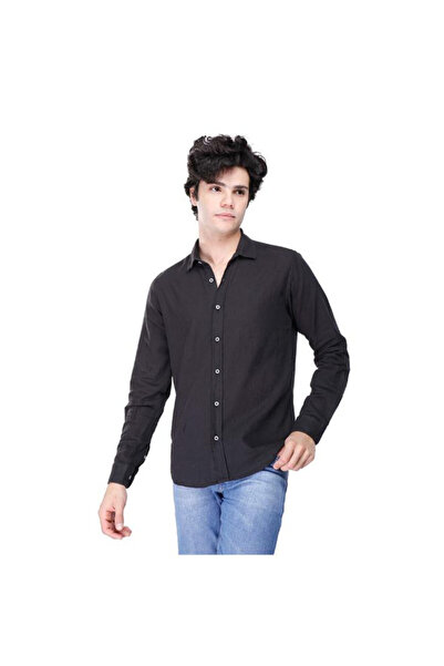 COUP قميص رجالي كاجوال 1200278 مقاس 3xl-أسود
