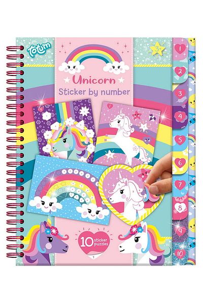 Totum Activity book and stickers - Unicorn