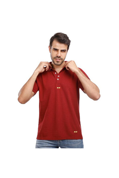 COUP - Polo-Shirt For Men 1100112-Burgundy 3Xl