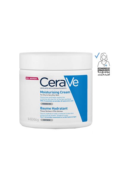 CeraVe كريم ترطيب البشرة من سيرافي - 454 جم