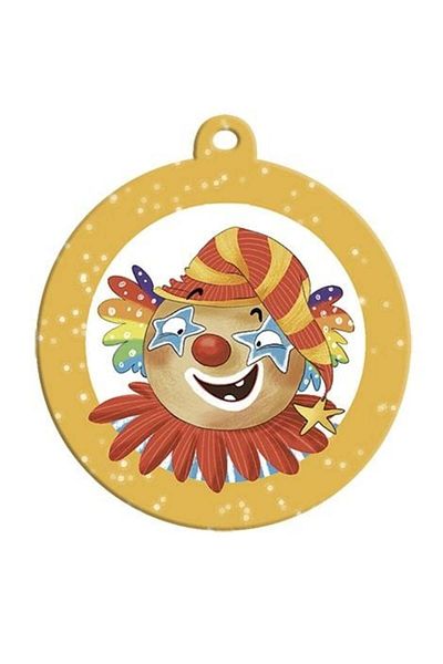 Fridolin Circus Characters Party Mask Set, Fridolin