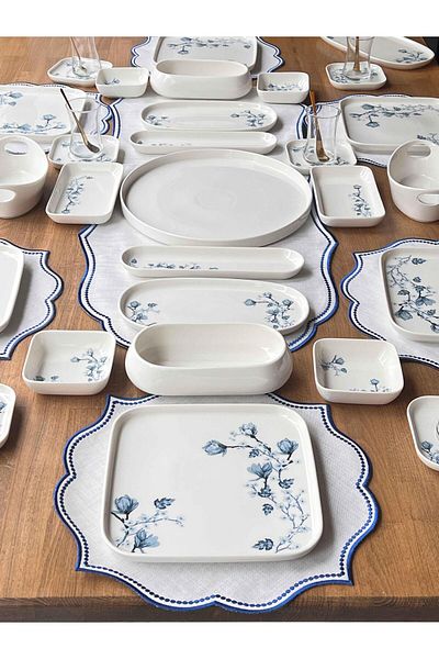 ROSSEV Verano 47 Piece Breakfast Set - for 6 People