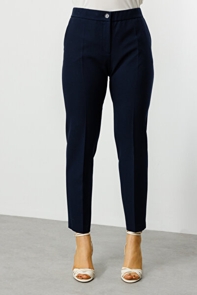 Ekol Large Size Trousers with Elastic Waist