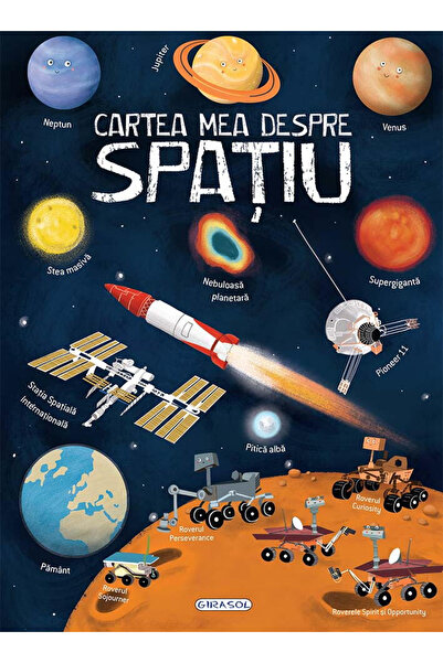 GIRASOL Moje kniha o - vesmíru