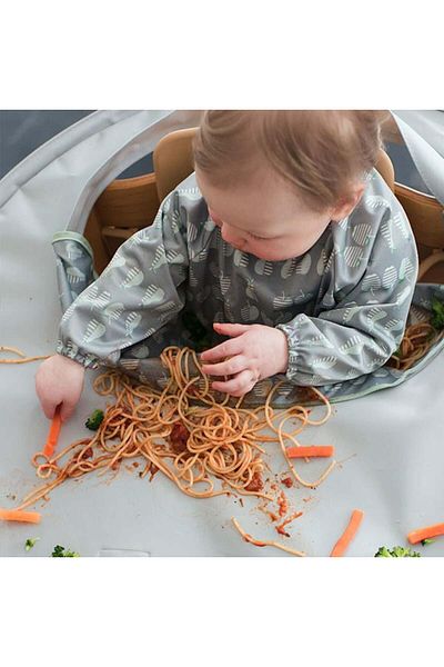 Tidy Tot Long sleeve bib - Happy fruits