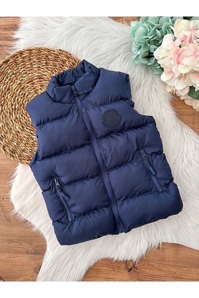 Minigimin Cicileri Vestă gonflabilă unisex My Mini's Paris - Albastru, Slim Fit
