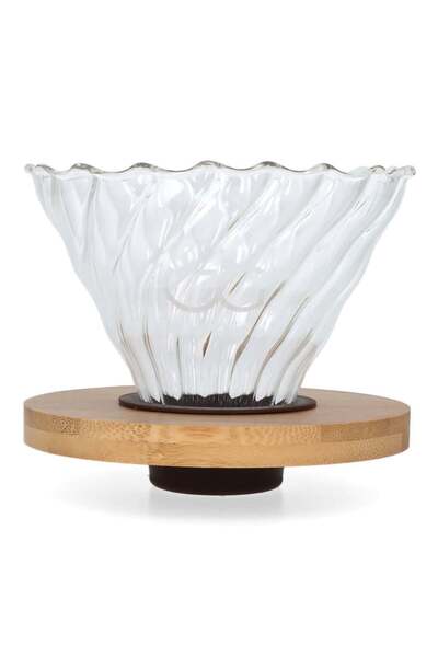 Barista Genie قطارة V2 بقاعدة خشبية