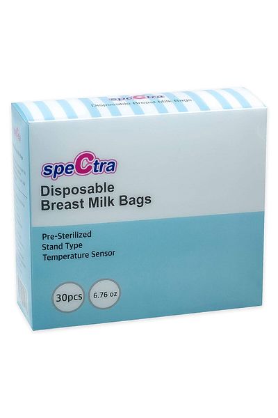 Spectra Sáčky na uchovávání mateřského mléka se zipem (30 ks)