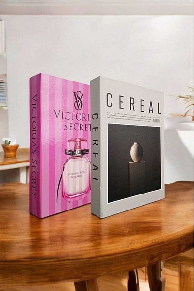 BayCazip Decorative Book Look Box Set of 2 Decorative Book Looking Box