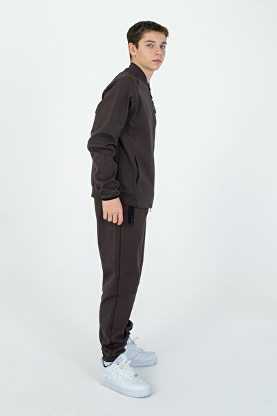 Black One Σετ αθλητικής φόρμας για κορίτσι/αγόρι με ρυθμιζόμενο φερμουάρ μέσης