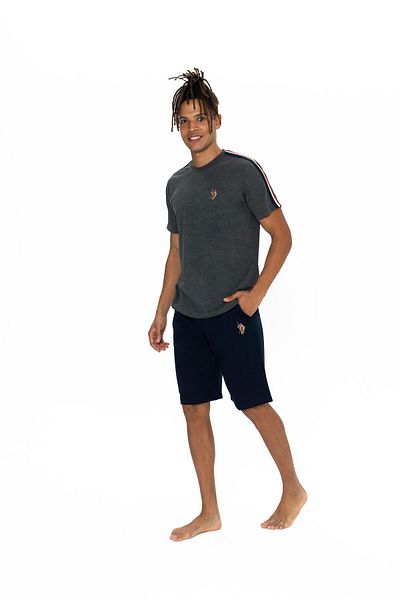 U.S. Polo Assn. Πόλο Ασν. Ανδρικό Σετ σορτς Anthracite Melange