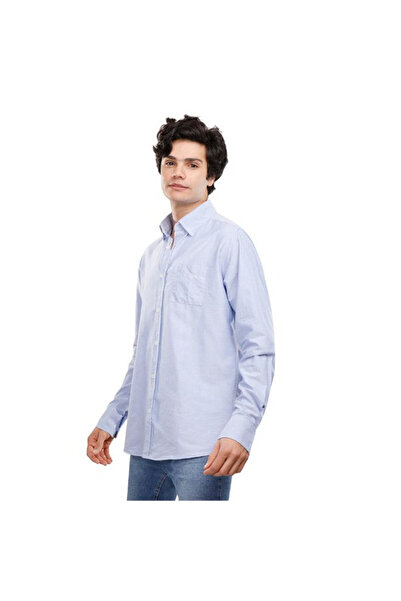 COUP قميص رجالي كاجوال 1200246 مقاس 2xl-أزرق