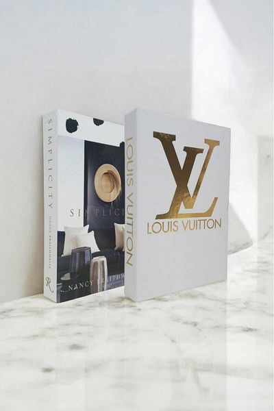 BayCazip Decorative Book Look Box Set of 2 Decorative Book Looking Box