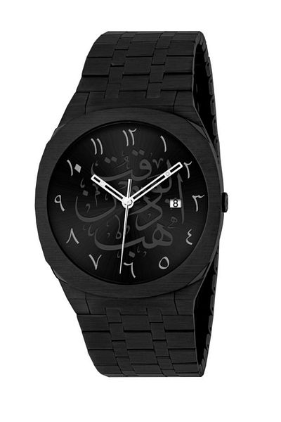 Rivoly A modern men's watch, Steel, with Arabic Numbers