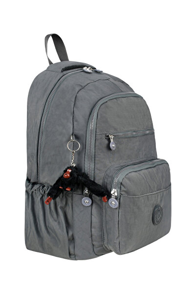 Royal Glow RoyalGlow Водонепроникний зморшкуватий тканинний рюкзак середньої школи та середньої школи Випадковий жіночий та чоловічий рюкзак.