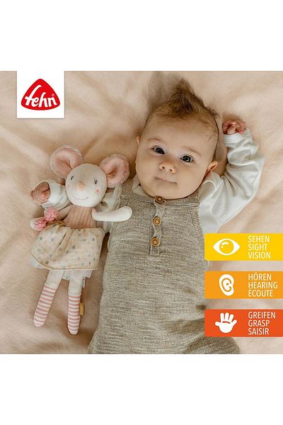 Fehn Plush toy - Ballerina mouse