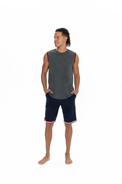 U.S. Polo Assn. Πόλο Ασν. Ανδρικό Σετ σορτς Anthracite Melange