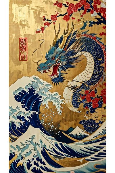 pixartsanat Far East Pixart Art Diamond Mosaic Painting 36X76