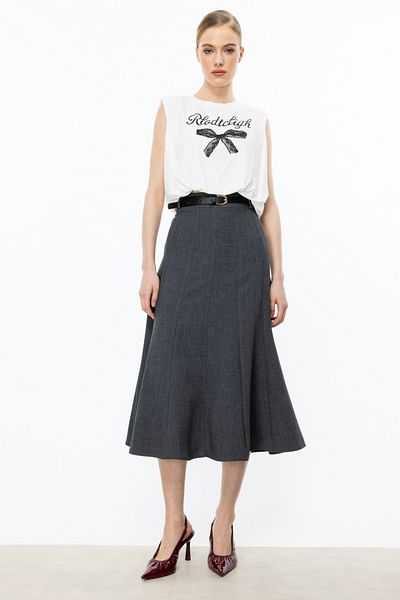 ON Midi Length Piece Bell Skirt