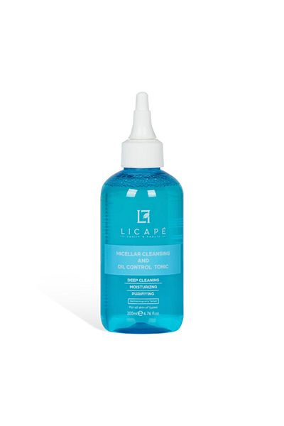 Licape | Toner Gesicht | 200 ml | Gesichtswasser Für Porentiefe Reinigung